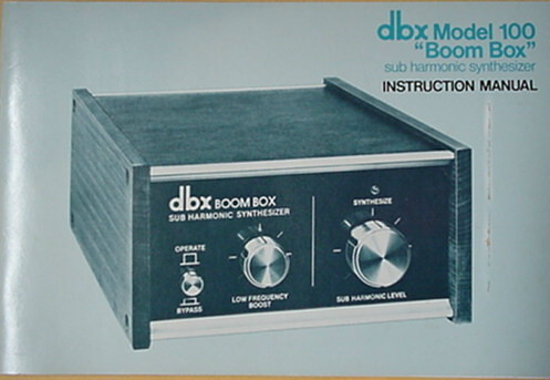 dbx-100-boombox
